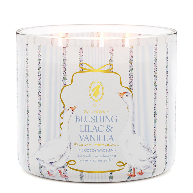 Blushing Lilac & Vanilla Large 3-Wick Candle Daily 8-0440