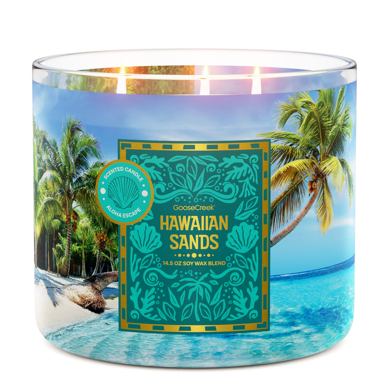 Hawaiian Sands 3-Wick Candle Daily 8-0480